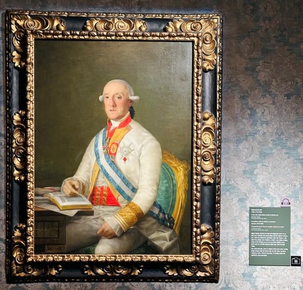 ▲ 프란시스코 고야, 라 로카 공작 비센테 마리아 데 베라 데 아라곤의 초상