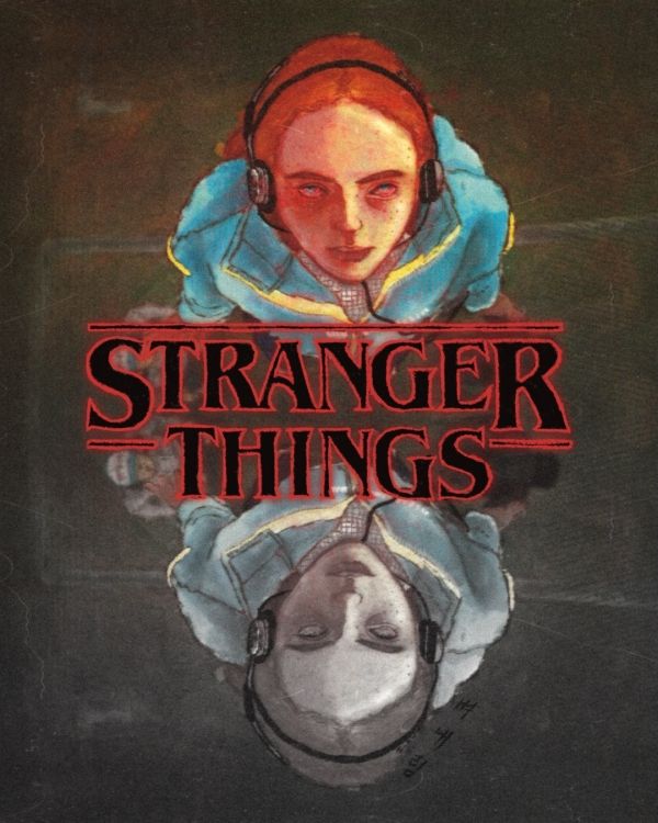 ▲ '기묘한 이야기'의 내 사랑 '매드 맥스'를 그리다 / 그림: 벼내림