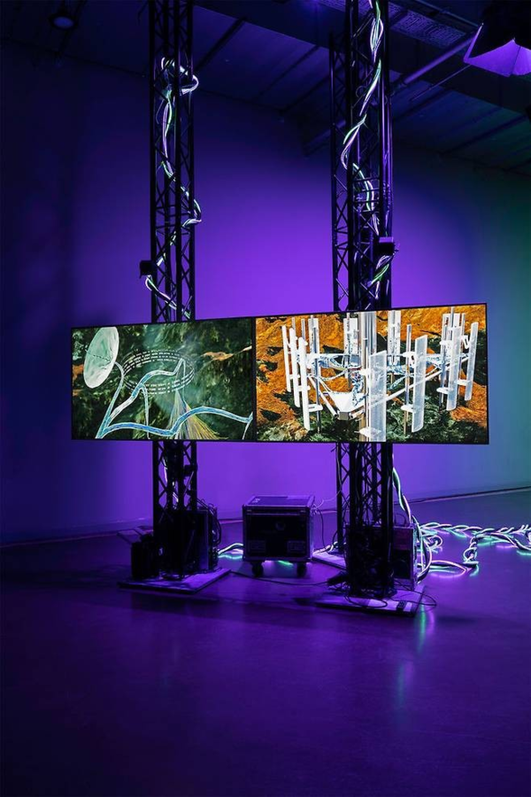 ▲ 정혜선∙육성민 作 ‘필라코뮤니타스’, 2022 / 사진: 백남준아트센터 제공