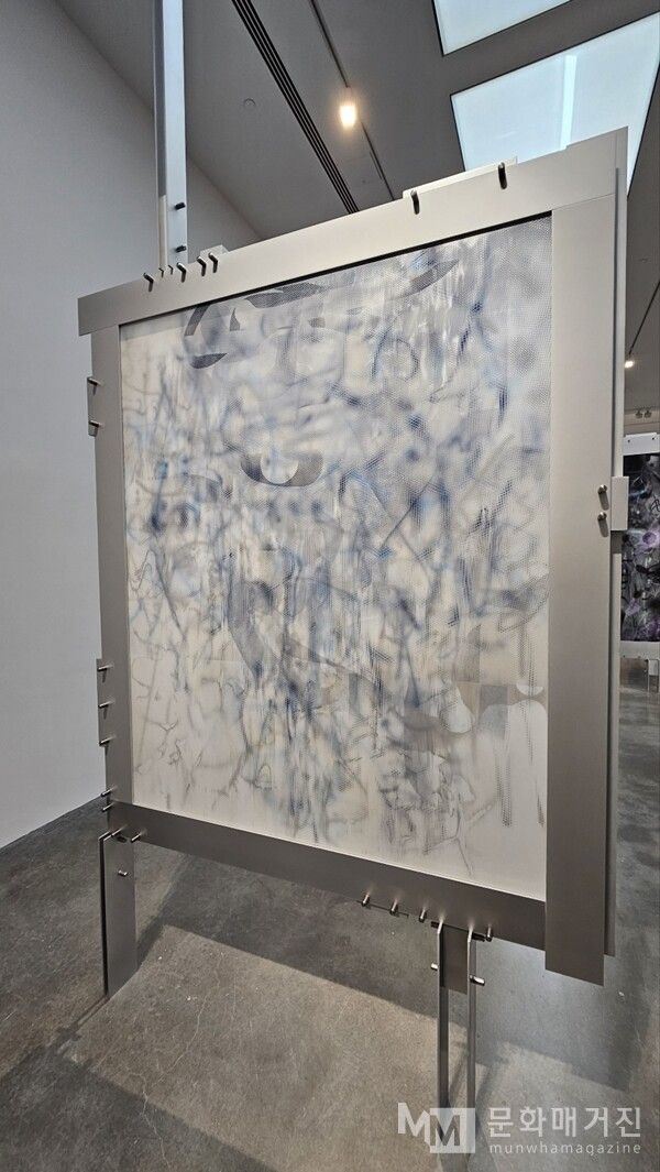 ▲ 트랜스페인팅 작품 / 사진: 백한구름 제공