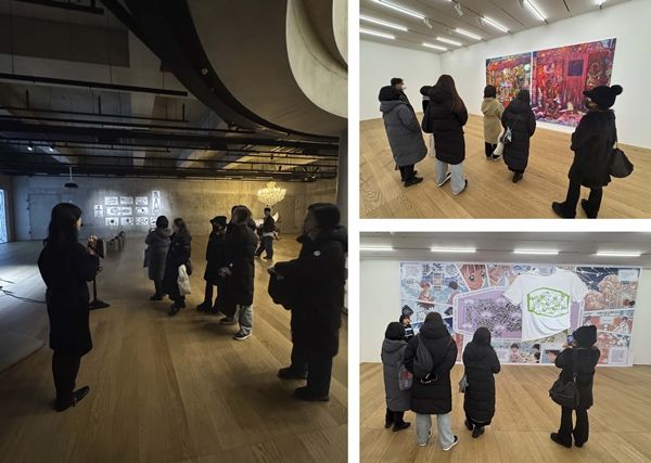 ▲ 도슨트 투어 중인 모습 / 사진: 정혜련 제공