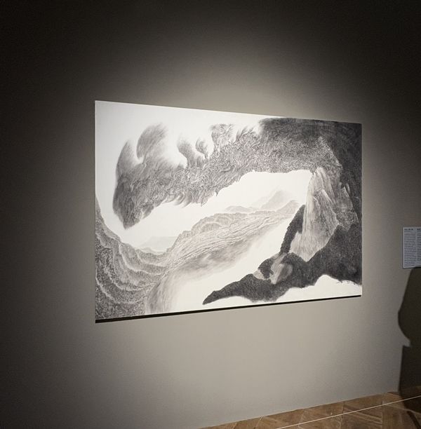 ▲ 조인호, '청풍-석문', 2017, 종이에 먹, 개인 소장