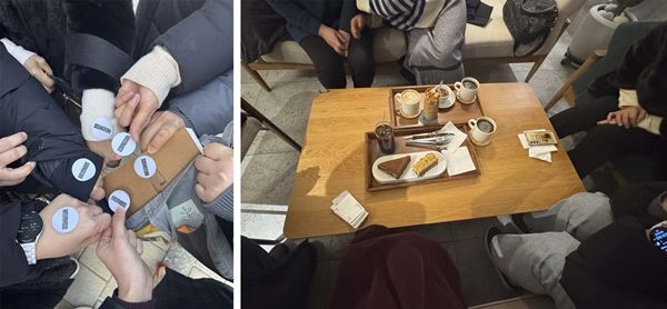 ▲ 관람 후기 / 사진: 정혜련 제공 &nbsp;