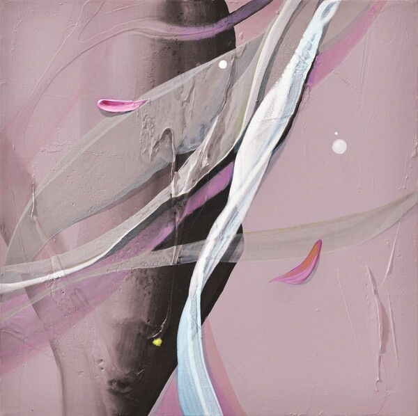 ▲ Memory of paradise, 37.9×37.9cm, mixed media, 2025 / 사진: 갤러리 이레 제공&nbsp;