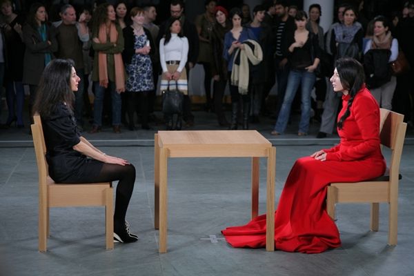▲ Marina Abramovic, 'The Artist is Present', 2009 / 사진: MoMA