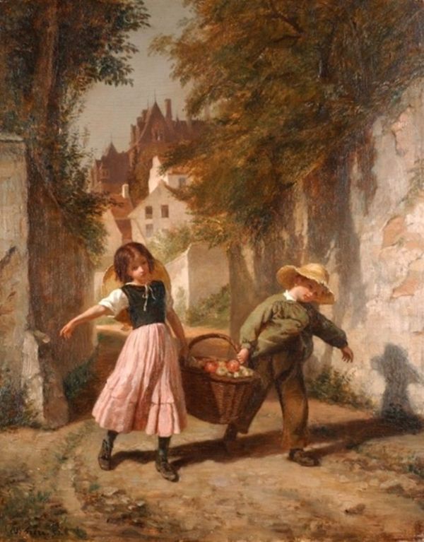 ▲ 시장에서 돌아가며