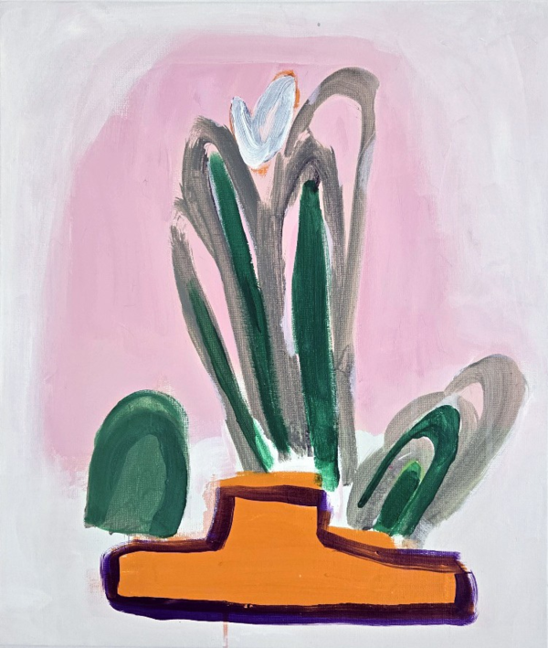 ▲ 최명애, My Garden, 2025, 53x45.5cm, Acrylic on Canvas / 사진: 갤러리위 제공&nbsp;