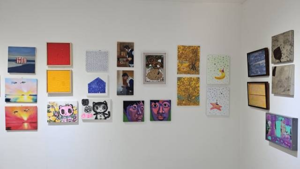 ▲ 동원화랑에서 열리는 소품전 / 사진: 대구현대미술가협회 제공