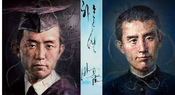 ▲ '동주',&nbsp;207×116.5cm, 캔버스에 유화, 2025 / 사진: 111CM 제공&nbsp;