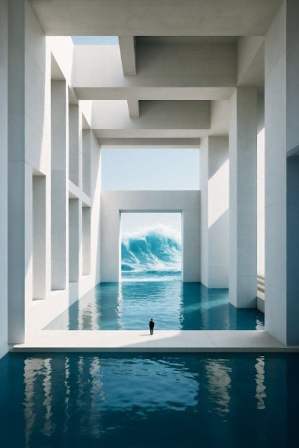 ▲ Sea the wall 48, 2025, 60x90cm, Mixed media with video / 사진: 갤러리위 제공&nbsp;