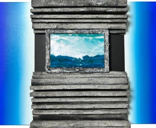 ▲ place#25, 2025, 53x45.5cm, Mixed media on canvas / 사진: 갤러리위 제공&nbsp;