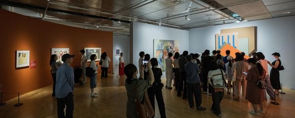 ▲ '뉴욕의 거장들: 잭슨 폴록과 마크 로스코의 친구들' 전시 전경 / 사진: ACC 제공