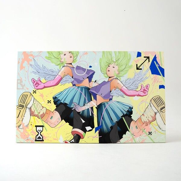 ▲ 서소영, 환희, Acrylic on canvas, 130x89cm, 2024 / 사진: 갤러리한결 제공&nbsp;