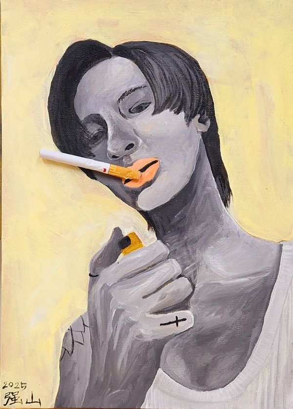 ▲ 강산, 자화상, 2025