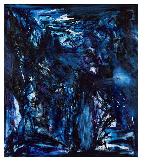 ▲MARIE DE VILLEPIN, Eridanos, 160x140cm, 2025 / 사진: 이유진갤러리 제공&nbsp;