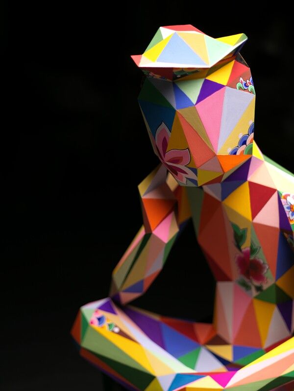 ▲ 단청의사유, 디지털 프린트, 2025 / 사진: 갤러리은 제공&nbsp;