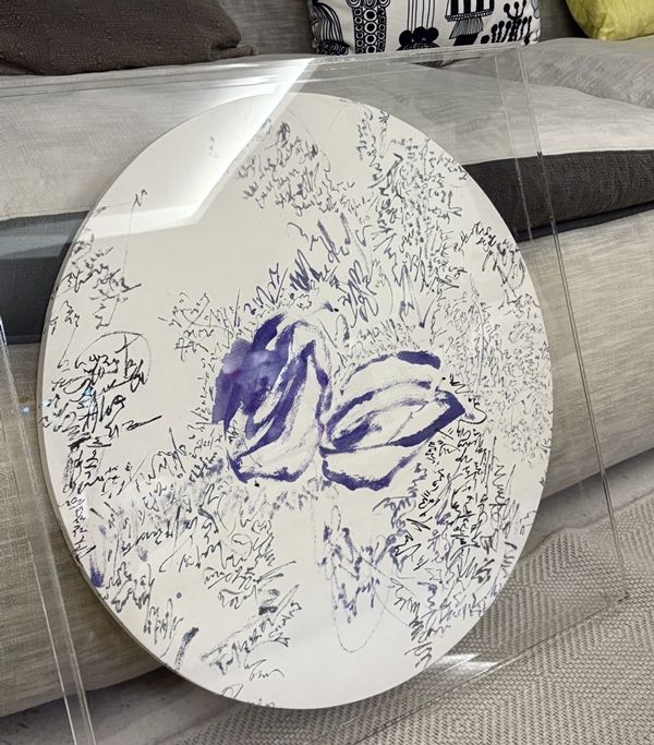 ▲ 유정의 초기 작업. 컬렉터에게 전해주고 오며 남긴 사진이다. 언제 또 저토록 몰입한 작업이 나올까 생각하며 / 사진: 유정 제공