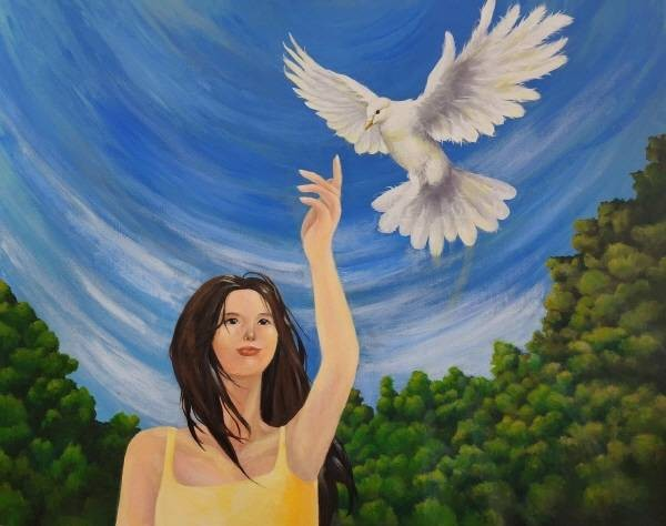 ▲ 배가령, '2026' / 사진:&nbsp;부산·경남 청소년 환경미술협회 제공&nbsp;