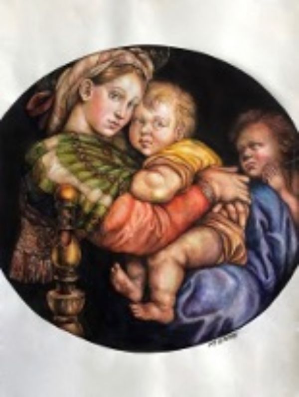 ▲ 2019년에 그린 라파엘로 모작 / 그림: 전세윤