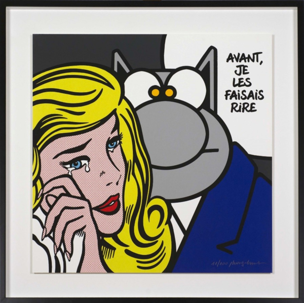 ▲ Crying Girl, Silkscreen on Paper, 70x70cm, 2018 ©Fifty Fifty Studio / 사진: 보자르갤러리 제공&nbsp;