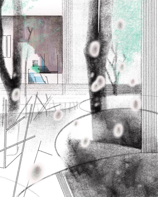 ▲ 앞의 풍경 / 그림: 김태이