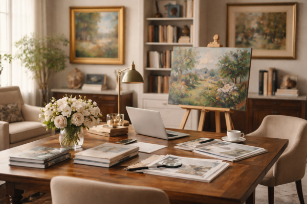 ▲ 미술품 자문업 관련 CHAT GPT 생성 이미지