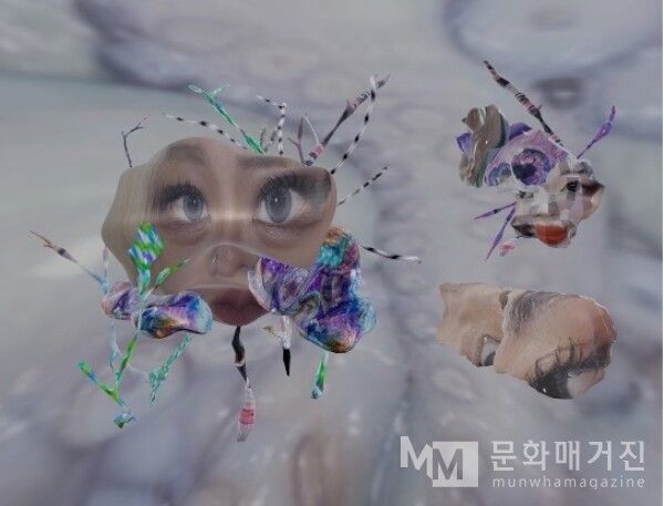 ▲ '무제' 2022/3D 모델링. 어쩌면 가상 정체성일지도 모른다 / 사진: 전세윤 제공