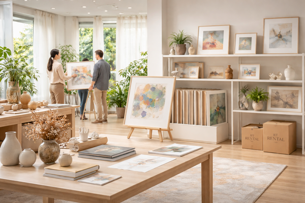 ▲ 미술품 대여·판매업 CHAT GPT 생성 이미지