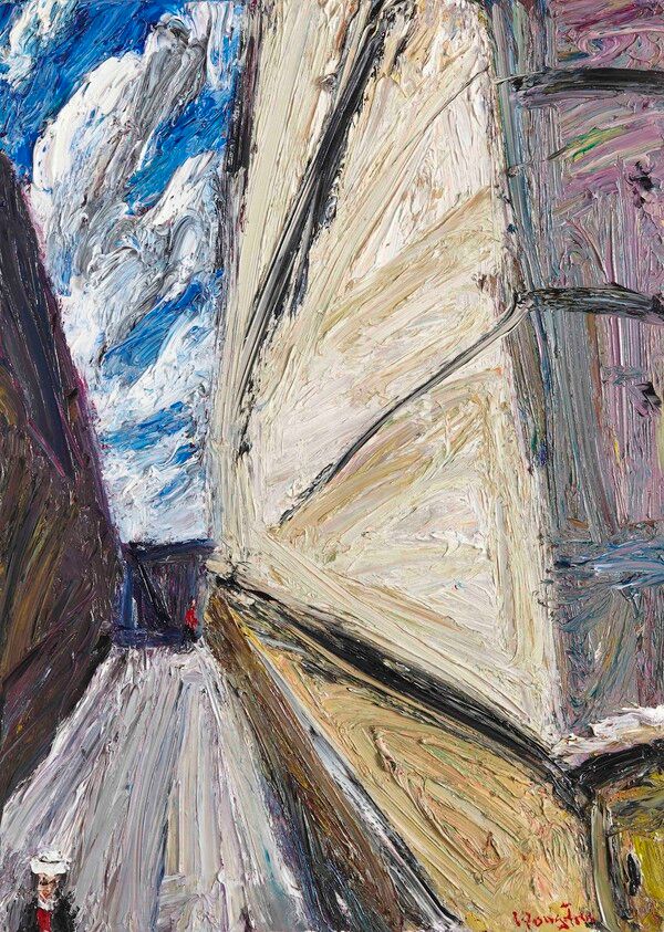 ▲ 찾아간 그날-유민미술관, 90.9x65.1cm, 2022 / 사진: 갤러리은 제공&nbsp;