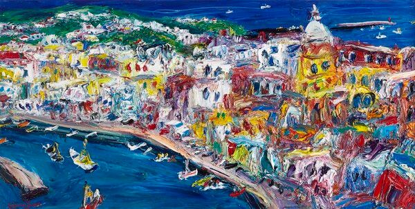 ▲ Procida, 73x145cm, 2026 / 사진: 갤러리은 제공&nbsp;