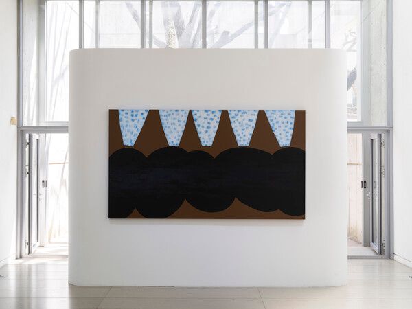 ▲ 백순실, Ode to Music 1804, 2018, 캔버스에 아크릴, 오일 150x270cm / 사진: 블루메미술관 제공&nbsp;