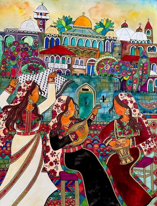 ▲ Rawan Anani 작품 / 사진: 인스타그램