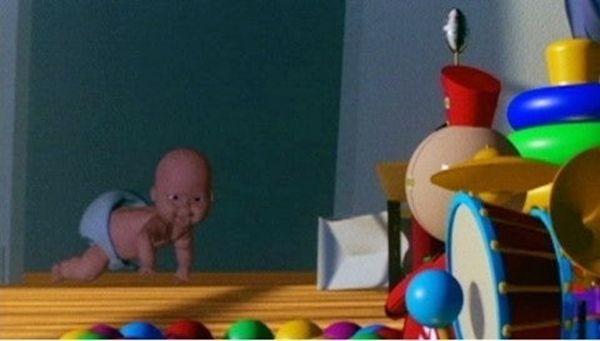 ▲ TIN TOY(1988)의 아기 인간형 모델링