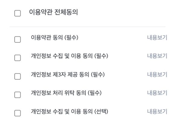 자주 눌러버리는 '전체 동의'로 선택 가능한 광고를 모두 수신해버리는 것처럼 / 사진: 구씨 제공