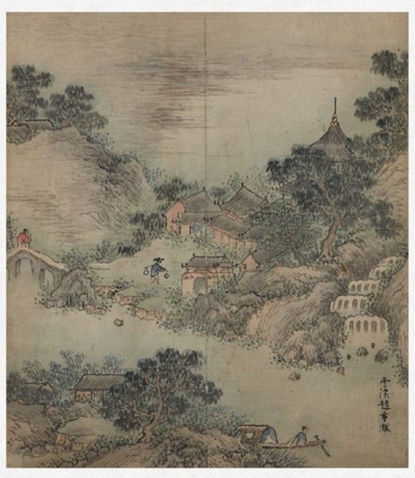 ▲조중묵, 운계선관, 19세기 / 사진: 간송미술문화재단 제공&nbsp;