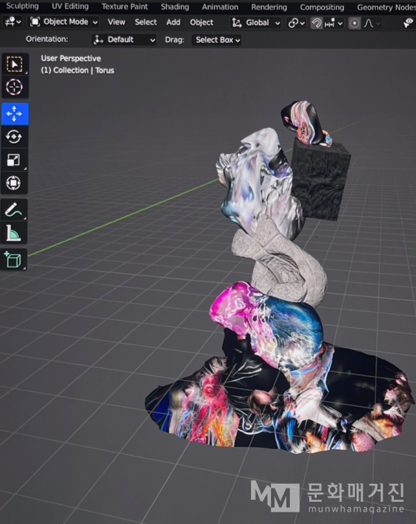 ▲ 2022년 나의 3D 모델링 작업 과정 / 사진: 전세윤 제공