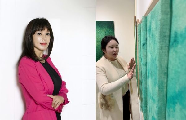 ▲ 심영철 작가, 박정희 작가 / 사진: 창원특례시 제공