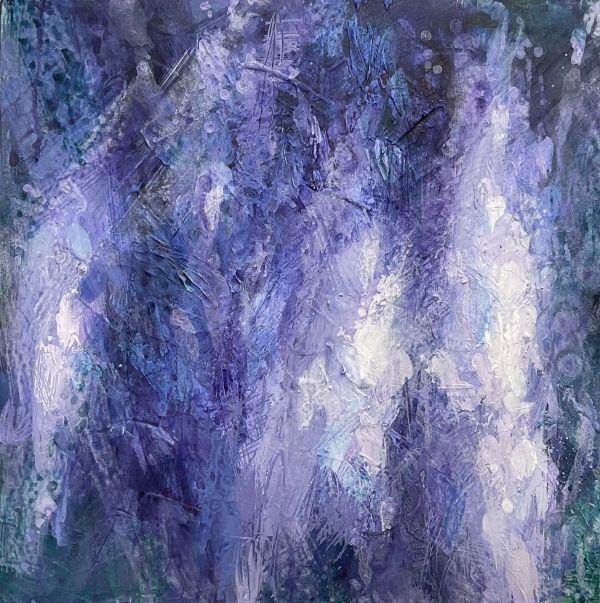▲ 꿈의 잔상, 37.9cmx 37.9cm, Acrylic on canvas, 2026