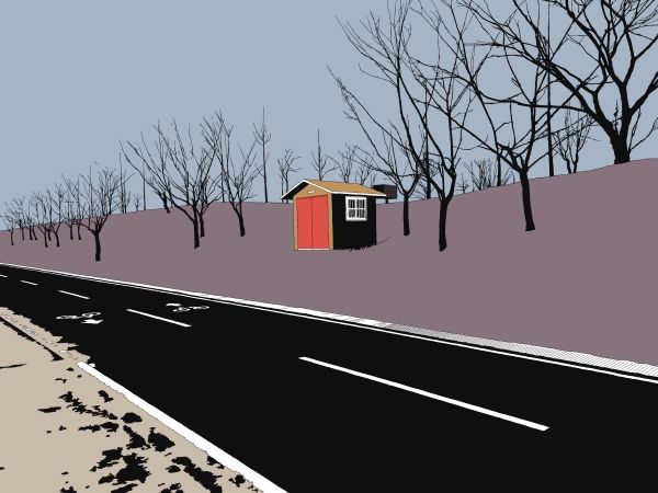 ▲ 돈 얘기와는 전혀 상관없는 우리 동네 풍경 / 그림: 정혜원