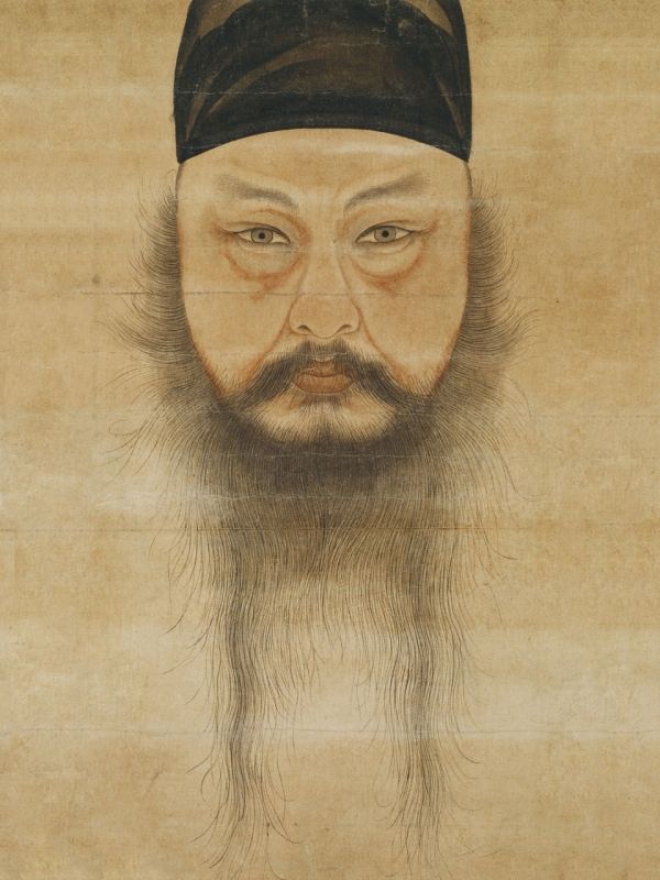 ▲ 윤두서, 윤두서 자화상(尹斗緖 自畵像), 조선 숙종 36년(1710)