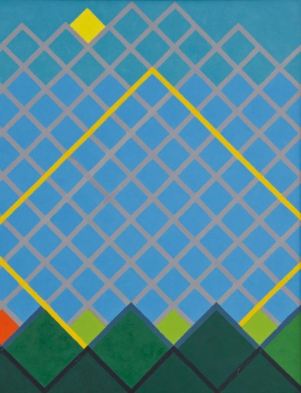 ▲ 유영국, 산-Blue, 1994
