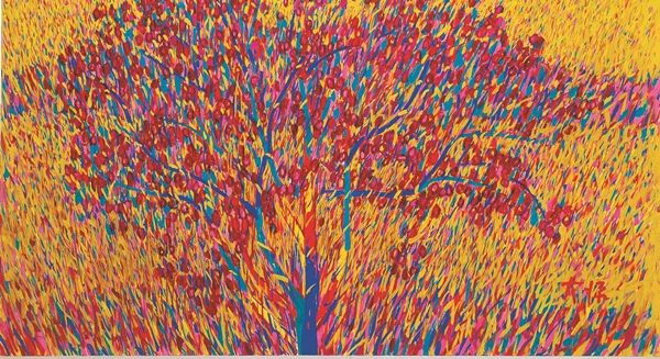 ▲ 이대원, 대추나무, 1995