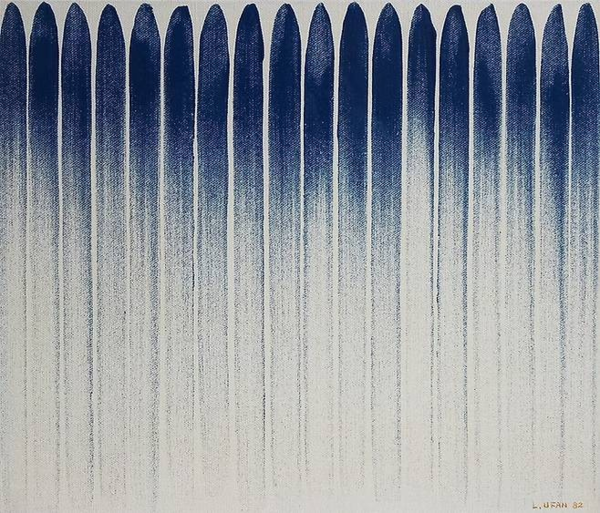 ▲ 이우환, '선으로부터' / 사진: 평택시문화재단 제공&nbsp;