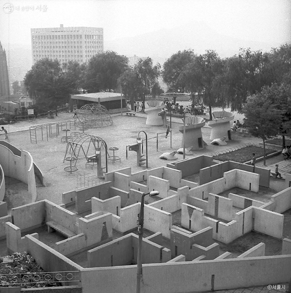 ▲ 1963년 완공된 남산 어린이 놀이터 / 사진: 구씨 제공