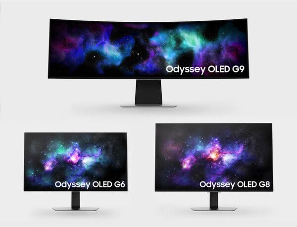 삼성전자 2024년 게이밍 모니터 '오디세이 OLED' 신제품 3종 이미지./사진제공=삼성전자