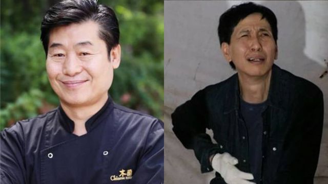 스타 셰프 이연복과 그의 동생 이연희가 방송에 출연한 사진