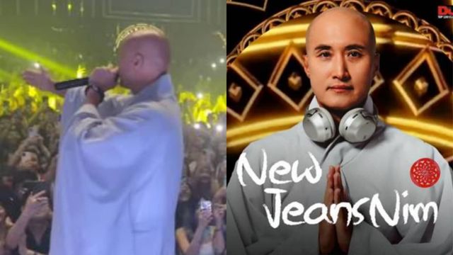 개그맨 윤성호의 '뉴진스님' 축제 공연 영상