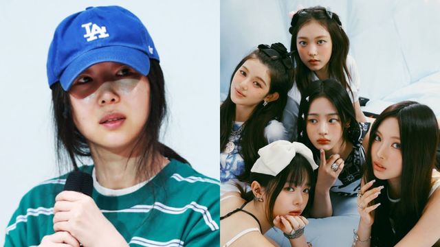 뉴진스와 뉴진스 엄마 민희진 사진