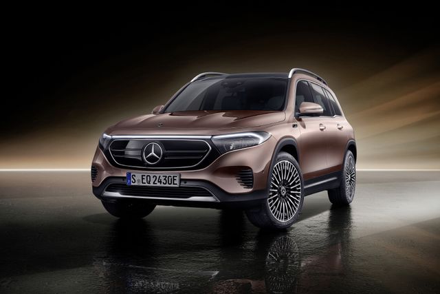 ▲메르세데스-벤츠 EQB 전측면(사진=메르세데스-벤츠 코리아)