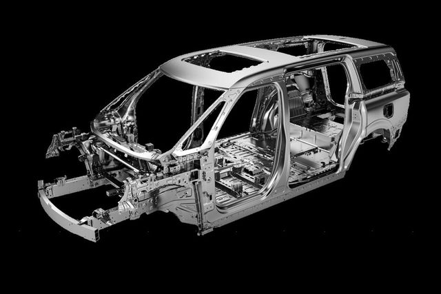 ▲지커 009의 모노코크 차체(사진=지리자동차)
